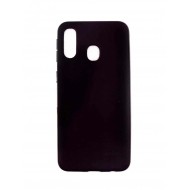 Capa Silicone Gel Samsung Galaxy A20e Preto Robusta