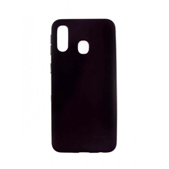 Capa Silicone Samsung Galaxy A20e Preto Robusta Capa Silicone Samsung Galaxy A20e Preto Robusta