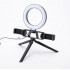 Ring Light New Science L12 Black With Tripod Stand E Duplo Mobile Suporte