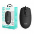 Mouse With Cable Usb Accetel Pcm208 Black 1200 Dpi, Comfortable E Light Weight