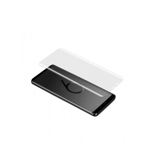 Película De Vidro 5d Completa Curvado Samsung Galaxy S9 Plus Transparente
