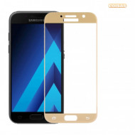 Pelicula De Vidro 5d Completa Samsung Galaxy A3 2017 Dourado