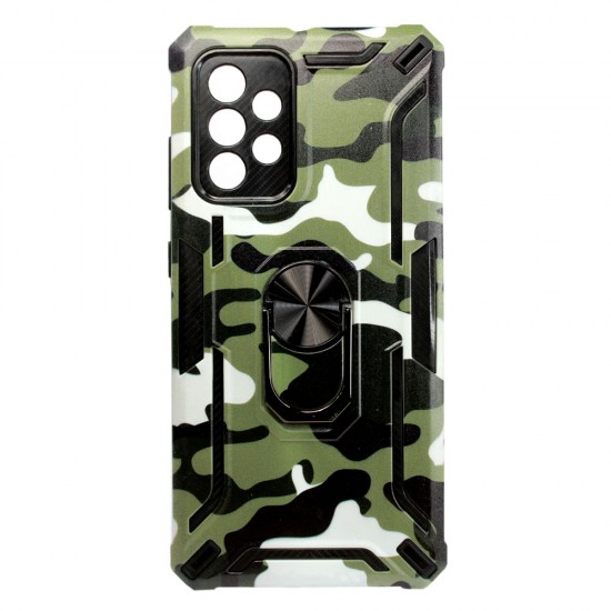 Capa Silicone Tpu Kickstand Heavy Duty Hibrid Samsung Galaxy A32 5g Desenho Militry Verde Anel De Dedo Anti-choque Capa Silicone Tpu Kickstand Heavy Duty Hibrid Samsung Galaxy A32 5g Desenho Militry Verde Anel De Dedo Anti-choque