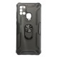 Tpu Kickstand Heavy Duty Hybrid Silicone Case Samsung Galaxy A21s Black Anti-shock Finger Ring Tpu Kickstand Heavy Duty Hybrid Silicone Case Samsung Galaxy A21s Black Anti-shock Finger Ring