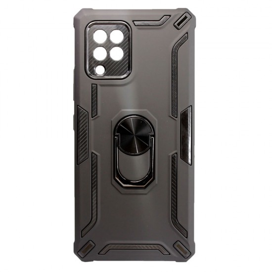 Tpu Kickstand Heavy Duty Hybrid Silicone Case Samsung Galaxy A42 Black Anti-shock Finger Ring Tpu Kickstand Heavy Duty Hybrid Silicone Case Samsung Galaxy A42 Black Anti-shock Finger Ring