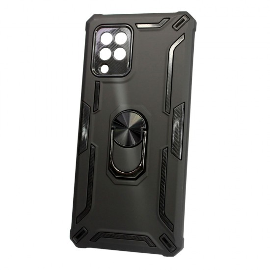 Tpu Kickstand Heavy Duty Hybrid Silicone Case Samsung Galaxy A42 Black Anti-shock Finger Ring Tpu Kickstand Heavy Duty Hybrid Silicone Case Samsung Galaxy A42 Black Anti-shock Finger Ring