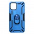 Capa Silicone Dura E Metal Com Anel De Dedo Apple Iphone 12 / 12 Pro 6.1