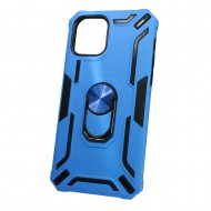 Tpu Kickstand Heavy Duty Hybrid Silicone Case Apple Iphone 12 6.1 "Blue Anti-shock Finger Ring