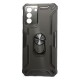 Capa Silicone Tpu Kickstand Heavy Duty Hibrid Samsung Galaxy S30 Negro Anel De Dedo Anti-choque Capa Silicone Tpu Kickstand Heavy Duty Hibrid Samsung Galaxy S30 Negro Anel De Dedo Anti-choque