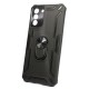Capa Silicone Tpu Kickstand Heavy Duty Hibrid Samsung Galaxy S30 Negro Anel De Dedo Anti-choque Capa Silicone Tpu Kickstand Heavy Duty Hibrid Samsung Galaxy S30 Negro Anel De Dedo Anti-choque