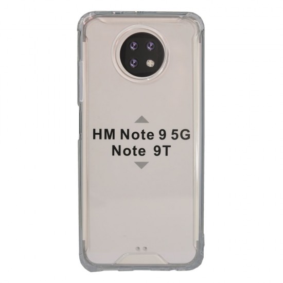 Capa Antishock Gel Xiaomi Redmi Note 9 5g / Note 9t Transparent