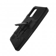 Capa Silicone Tpu Kickstand Heavy Duty Hibrid Xiaomi Redmi 10t 5g Preto