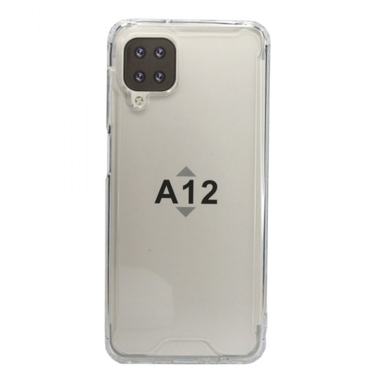 Cover Anti-Shock Dura Samsung Galaxy A12 Transparent