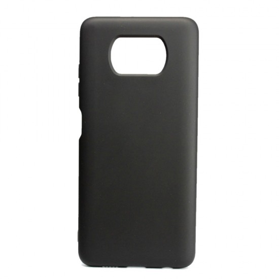 Capa Silicone Gel Xiaomi Mi 10t Lite/Poco X3 Preto Robusta