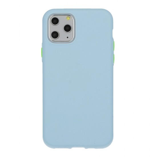 Capa Silicone Dura Xiaomi Redmi 9c Azul Solid Capa Silicone Dura Xiaomi Redmi 9c Azul Solid
