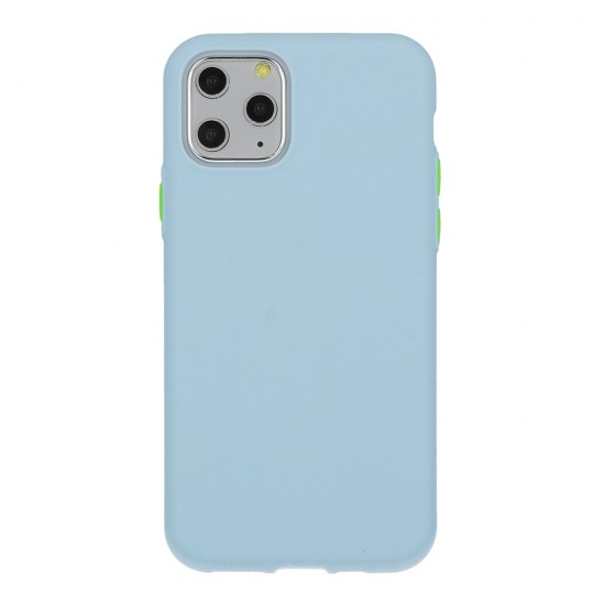 Capa Silicone Dura Xiaomi Redmi 9 Azul Solid