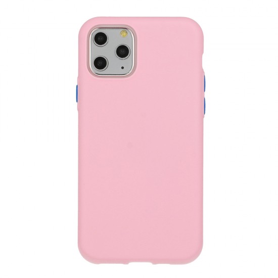 Capa Silicone Dura Xiaomi Redmi 9a Rosa Clara Solid