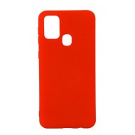 Capa Silicone Gel Samsung Galaxy A21s Vermelho Robusta