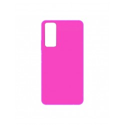 Capa Silicone Gel Huawei P Smart 2021 Rosa