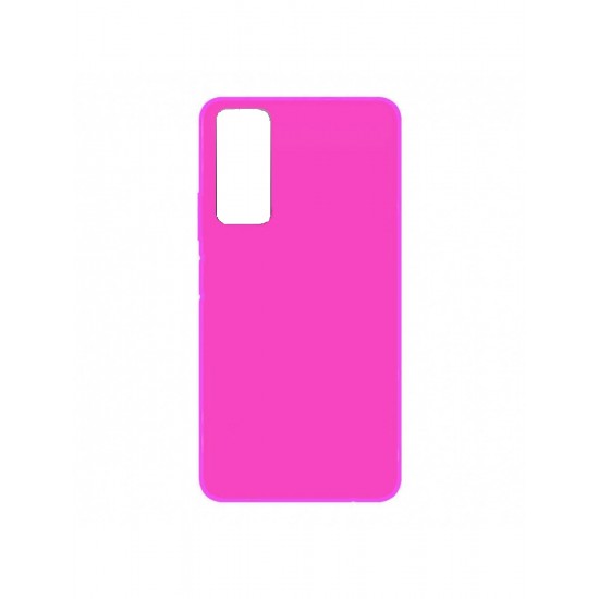 Capa Silicone Gel Huawei P Smart 2021 Rosa