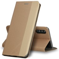 Flip Cover Vennus Sensitive Book Samsung Galaxy M21 / M30s Gold