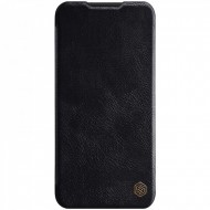 Flip Capa Nillkin Quin Leather Para Apple Iphone 12 / 12 Pro Black