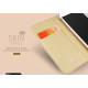 Flip Cover Para Apple Iphone 12 Pro Max Gold Dux Ducis Skin Pro