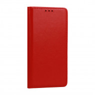 Capa Flip Cover Xiaomi Redmi 9a Vermelho Smart Book Special Kabura Pozima