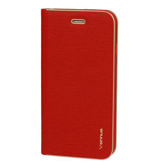 Flip Cover Vennus Book Case With Frame Para Huawei Y5p Red