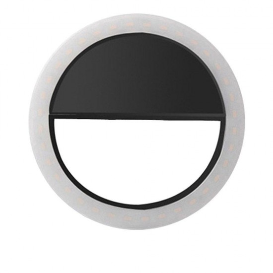 Ring Light New Science L02 Preto Selfie Ring Light, Protect Phone