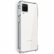 Capa Silicone Anti-Choque Samsung Galaxy A02s Transparente