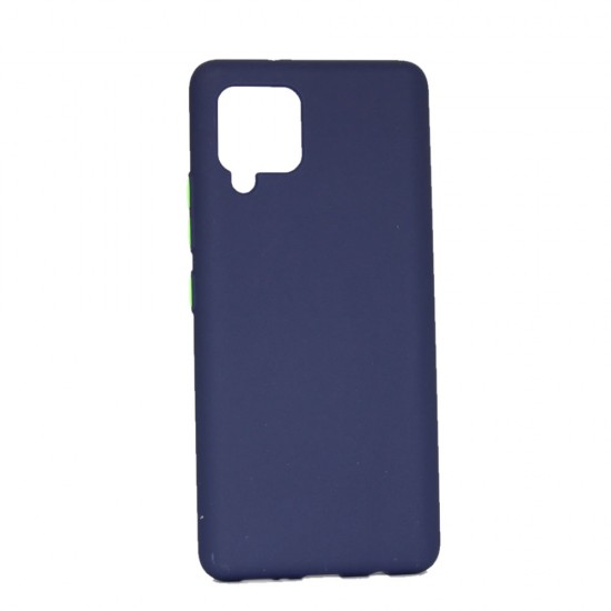 Silicone Cover Samsung Galaxy A42 Navy Blue Silicone Cover Samsung Galaxy A42 Navy Blue