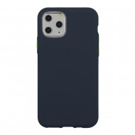 Capa Silicone Gel Apple Iphone 12 / 12 Pro 6.1" Cloud Navy Premium