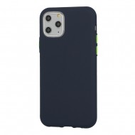 Capa Silicone Gel Apple Iphone 12 / 12 Pro 6.1" Cloud Navy Premium