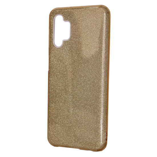 Capa Silicone Gel Brilhante Samsung Galaxy A32 5g Dourado