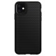 Capa Silicone Gel Spigen Liquid Air Apple Iphone 12 / 12 Pro 6.1" Preto