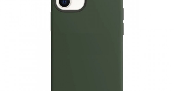 Capa Silicone Dura Apple Iphone 12 Mini 5.4 Verde Solid