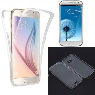 Capa Silicone Gel 360º Samsung Galaxy A20/A30 Transparente