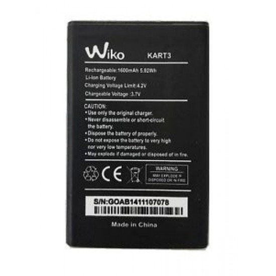 Battery Wiko Kar 3 1500mah