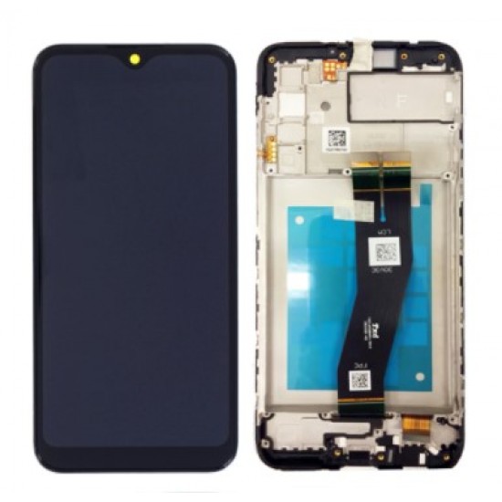 Touch+Display Com Frame Samsung Galaxy A02s/A025f 6.5" Preto Original Non Eu Code Touch+Display Com Frame Samsung Galaxy A02s/A025f 6.5" Preto Original Non Eu Code