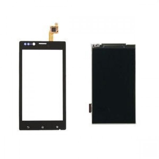 Touch+Display Sony Xperia J/ST26 4.0" Black Touch+Display Sony Xperia J/ST26 4.0" Black