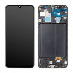 Touch+Display Con Frame Samsung Galaxy A30/A305 6.4" Negro