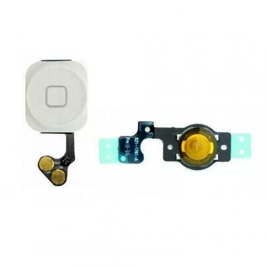 Home Button Flex Apple Iphone 5 White