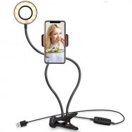 Ring Light New Science L01 Preto Com Mobile Suporte 55cm Hight 12cm Light Diameter / 160cm Lamp Holder