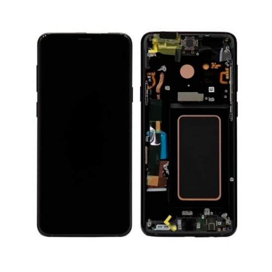 Touch+Display Com Frame Samsung Galaxy S9 Plus 2018, G965f Preto Original Touch+Display Com Frame Samsung Galaxy S9 Plus 2018, G965f Preto Original
