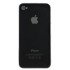 Back Cover  Apple Iphone 4 Black