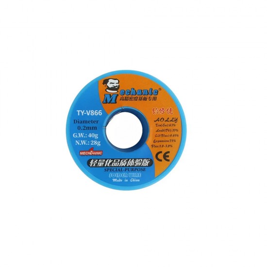 Mechanic Welding Wire Ty-V866 0.2mm