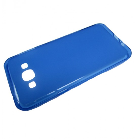 Capa Silicone Samsung Galaxy A8 2018 Azul