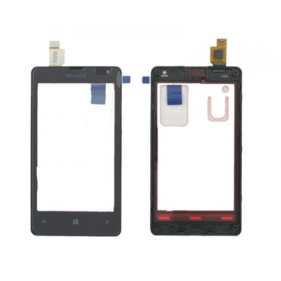Touch Microsoft Nokia Lumia 435/532 Preto Touch Microsoft Nokia Lumia 435/532 Preto