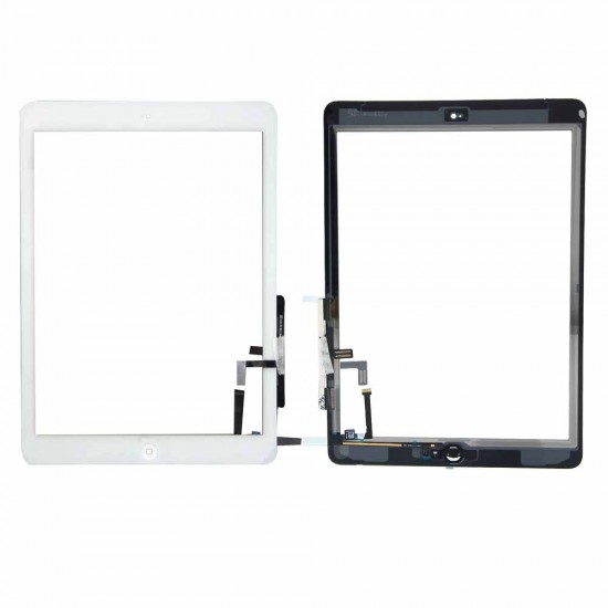 Touch Apple Ipad Air / Ipad 5 With Home White